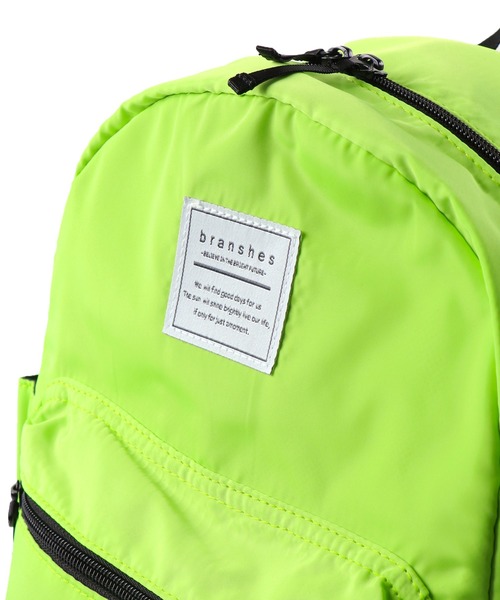 BRANSHES(ブランシェス)の「デイリーリュック(バックパック/リュック・キッズ・ブルー/ライム/ブラック・F)」の9枚目の写真