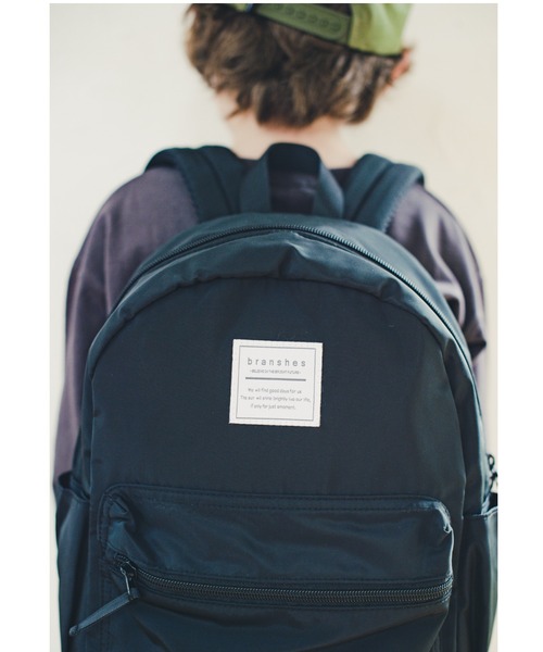 BRANSHES(ブランシェス)の「デイリーリュック(バックパック/リュック・キッズ・ブルー/ライム/ブラック・F)」の5枚目の写真