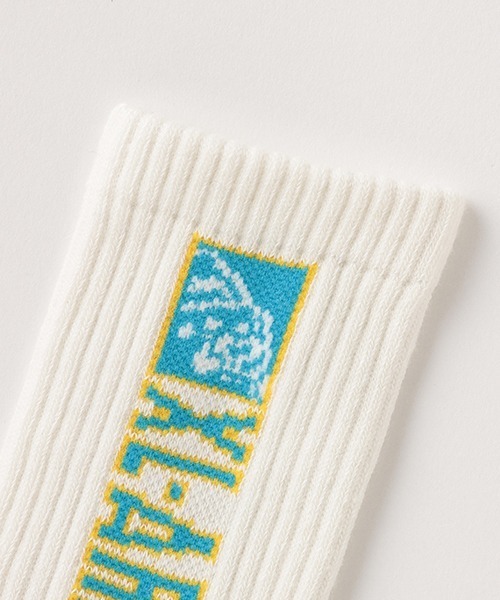 XLARGE KIDS（エクストララージキッズ）の「XL-ARMYロゴクルーソックス【日本製】（ソックス/靴下・キッズ・ホワイト/オレンジ/ブラック・13-15cm/15-17cm/17-19cm/19-21cm）」の5枚目の写真