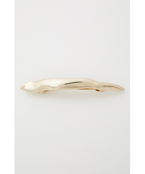 BLACK BY MOUSSY（ブラックバイマウジー）の「【WEB限定】wave valletta（ウェーブバレッタ）（バレッタ/ヘアクリップ・レディース・ゴールド/シルバー・FREE）」の10枚目の写真