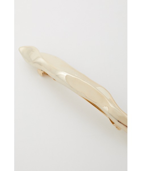 BLACK BY MOUSSY（ブラックバイマウジー）の「【WEB限定】wave valletta（ウェーブバレッタ）（バレッタ/ヘアクリップ・レディース・ゴールド/シルバー・FREE）」の14枚目の写真