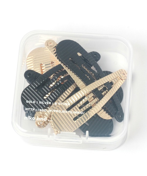 niko and...（ニコアンド）の「ケース入りスリーピン/12本セット（ヘアピン・レディース・その他2/その他1・0）」の2枚目の写真