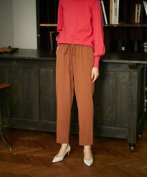 LE SOUK HOLIDAY | タックテーパードパンツ(チノパンツ)