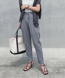 LE SOUK HOLIDAY | タックテーパードパンツ(チノパンツ)