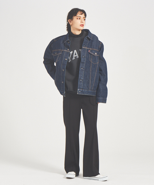 Levi's（リーバイス）の「【LEVI’S】THE TRUCKER JACKET（デニムジャケット・レディース・ライトブルー/ブルー・フリー）」の3枚目の写真