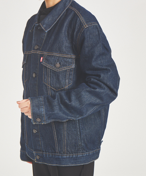 Levi's（リーバイス）の「【LEVI’S】THE TRUCKER JACKET（デニムジャケット・レディース・ライトブルー/ブルー・フリー）」の14枚目の写真