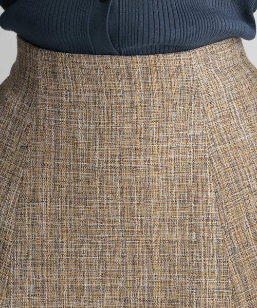 Andemiu（アンデミュウ）の「ツイードフレアスカート228257（スカート・レディース・ブラック/イエロー/ブルー/グレー・SMALL/MEDIUM）」の13枚目の写真