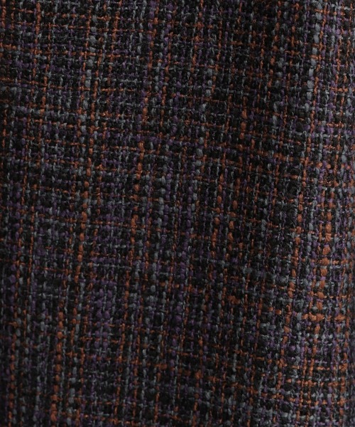 Andemiu（アンデミュウ）の「ツイードフレアスカート228257（スカート・レディース・ブラック/イエロー/ブルー/グレー・SMALL/MEDIUM）」の17枚目の写真