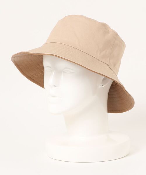 AZUL by moussy(アズールバイマウジー)の「REVERSIBLE BUCKET HAT/リバーシブルバケットハット(ハット・レディース・ブラック/ベージュ/ブラウン系その他・FREE)」の5枚目の写真
