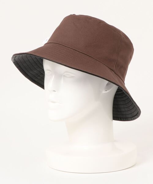 AZUL by moussy(アズールバイマウジー)の「REVERSIBLE BUCKET HAT/リバーシブルバケットハット(ハット・レディース・ブラック/ベージュ/ブラウン系その他・FREE)」の7枚目の写真