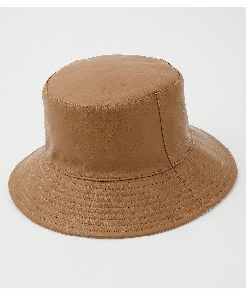 AZUL by moussy(アズールバイマウジー)の「REVERSIBLE BUCKET HAT/リバーシブルバケットハット(ハット・レディース・ブラック/ベージュ/ブラウン系その他・FREE)」の11枚目の写真