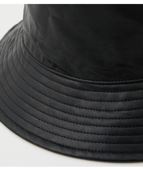 AZUL by moussy(アズールバイマウジー)の「REVERSIBLE BUCKET HAT/リバーシブルバケットハット(ハット・レディース・ブラック/ベージュ/ブラウン系その他・FREE)」の17枚目の写真