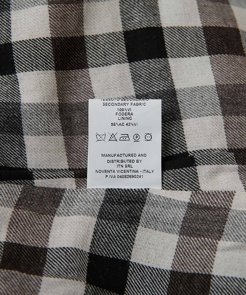 ear PAPILLONNER（イアパピヨネ）の「【MIRKO BERTOLA(ミルコ ベルトラ)】ロングトレンチコート（トレンチコート・レディース・ブラック/ベージュ・FREE）」の17枚目の写真