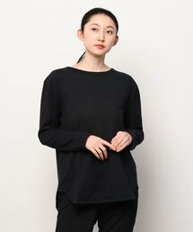 GAP | カーボナイズド ジャージー ボートネック Tシャツ(Tシャツ/カットソー)