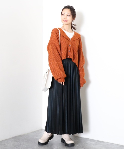 archives（アルシーヴ）の「グリッタープリーツスカート（スカート・レディース・ゴールド/ブラウン/ブラック・MEDIUM）」の21枚目の写真