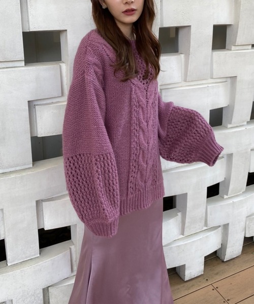 MIIA（ミーア）の「甘えんぼニット（ニット/セーター）」 - WEAR