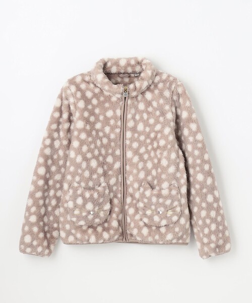 ANY（エニィ）の「ネコポケット 両面フリース ブルゾン（ブルゾン・キッズ・アイボリー系/ピンク系/ブラウン系5/ライラック系/ライトグリーン系・140/150）」の21枚目の写真