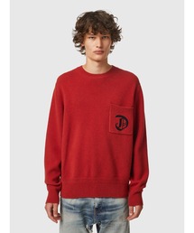 DIESEL | メンズ ニット カシミヤ ルーズフィット リサイクル(ニット/セーター)
