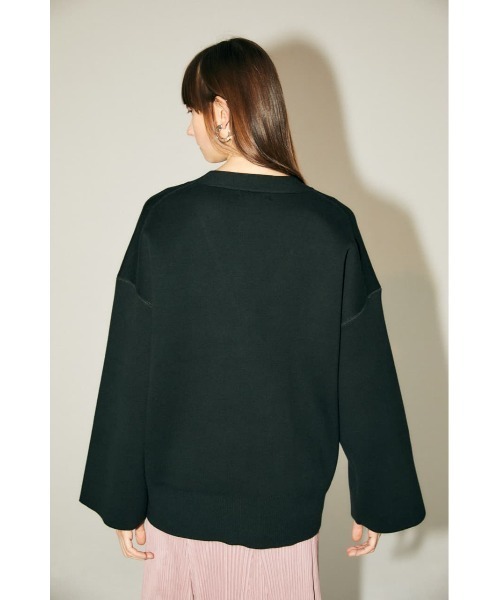 M_（エムアンダーバー）の「【M_】DOUBLE FACE KNIT カーディガン（カーディガン/ボレロ・レディース・ブラック/ベージュ/アイボリー・FREE）」の17枚目の写真