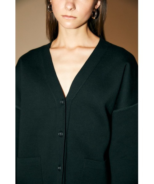 M_（エムアンダーバー）の「【M_】DOUBLE FACE KNIT カーディガン（カーディガン/ボレロ・レディース・ブラック/ベージュ/アイボリー・FREE）」の13枚目の写真