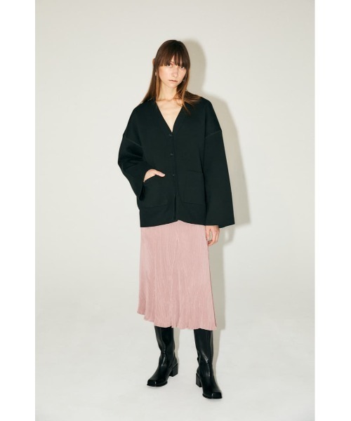 M_（エムアンダーバー）の「【M_】DOUBLE FACE KNIT カーディガン（カーディガン/ボレロ・レディース・ブラック/ベージュ/アイボリー・FREE）」の19枚目の写真