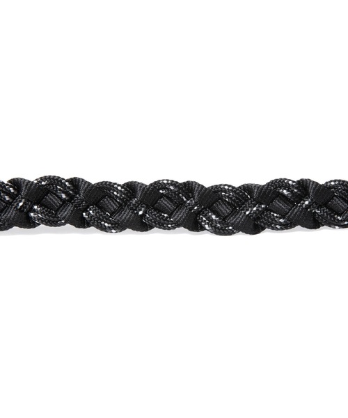 COOTIE PRODUCTIONS（クーティープロダクションズ）の「Raza Mesh Narrow Belt（ベルト・メンズ・ブラック/ブラックミックス・FREE）」の5枚目の写真