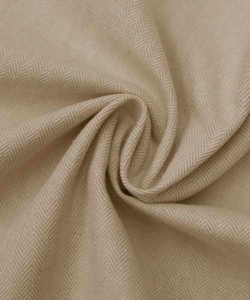 select MOCA（セレクトモカ）の「2022 SS ノーカラーヘリンボーンジャケット（ノーカラージャケット・レディース・ブラック/アイボリー・FREE）」の21枚目の写真