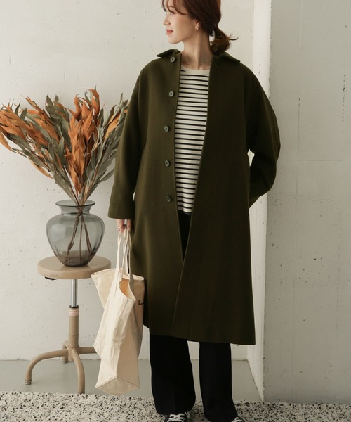 URBAN RESEARCH DOORS コート アウター ウール100バルマカーン