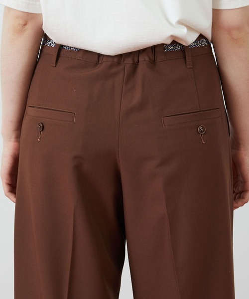 FRAPBOIS（フラボア）の「ツイルストレッチ パンツ（その他パンツ・レディース・ブラウン/エメラルド・1/2）」の13枚目の写真