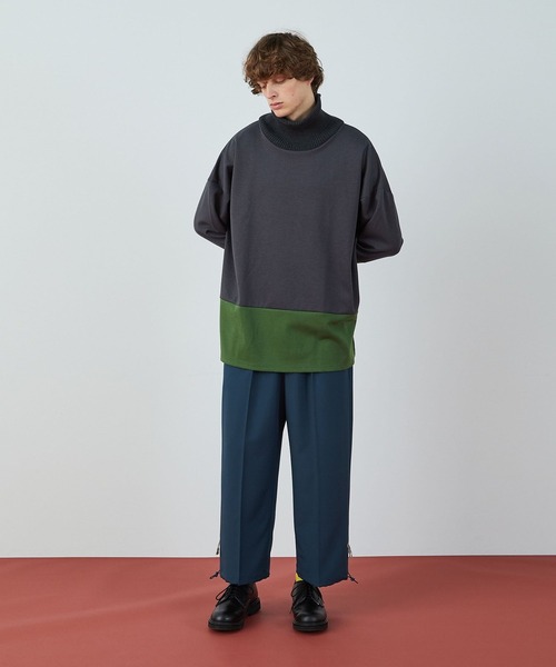 FRAPBOIS（フラボア）の「ツイルストレッチ パンツ（その他パンツ・レディース・ブラウン/エメラルド・1/2）」の17枚目の写真