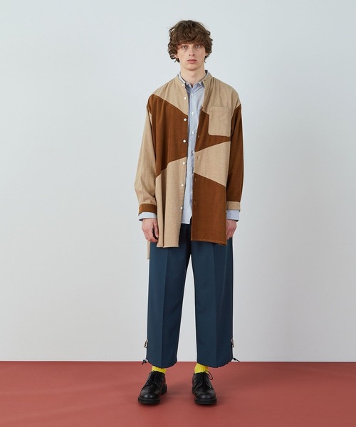 FRAPBOIS（フラボア）の「ツイルストレッチ パンツ（その他パンツ・レディース・ブラウン/エメラルド・1/2）」の7枚目の写真