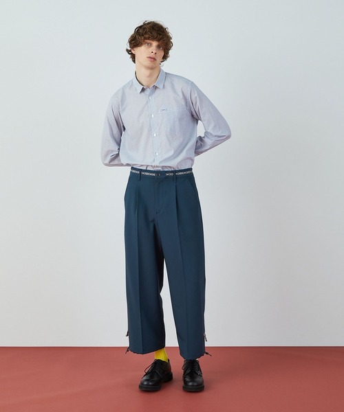 FRAPBOIS（フラボア）の「ツイルストレッチ パンツ（その他パンツ・レディース・ブラウン/エメラルド・1/2）」の12枚目の写真