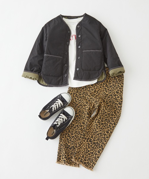 CIAOPANIC TYPY（チャオパニックティピー）の「【KIDS】OSORO AIRTECHウォッシャブルアウター（ノーカラージャケット・キッズ・ブラック/カーキ/イエロー・SMALL/MEDIUM/LARGE/X-LARGE/XX-LARGE）」の9枚目の写真