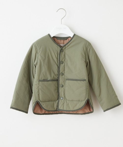 CIAOPANIC TYPY（チャオパニックティピー）の「【KIDS】OSORO AIRTECHウォッシャブルアウター（ノーカラージャケット・キッズ・ブラック/カーキ/イエロー・SMALL/MEDIUM/LARGE/X-LARGE/XX-LARGE）」の8枚目の写真