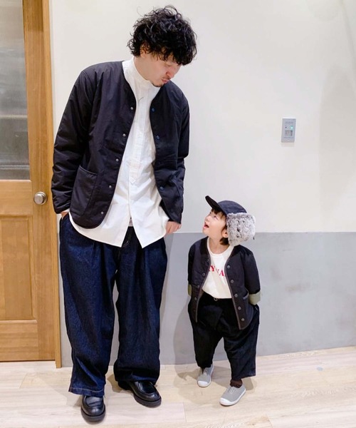 CIAOPANIC TYPY（チャオパニックティピー）の「【KIDS】OSORO AIRTECHウォッシャブルアウター（ノーカラージャケット・キッズ・ブラック/カーキ/イエロー・SMALL/MEDIUM/LARGE/X-LARGE/XX-LARGE）」の16枚目の写真