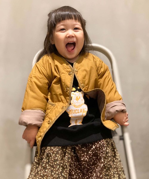 CIAOPANIC TYPY（チャオパニックティピー）の「【KIDS】OSORO AIRTECHウォッシャブルアウター（ノーカラージャケット・キッズ・ブラック/カーキ/イエロー・SMALL/MEDIUM/LARGE/X-LARGE/XX-LARGE）」の21枚目の写真