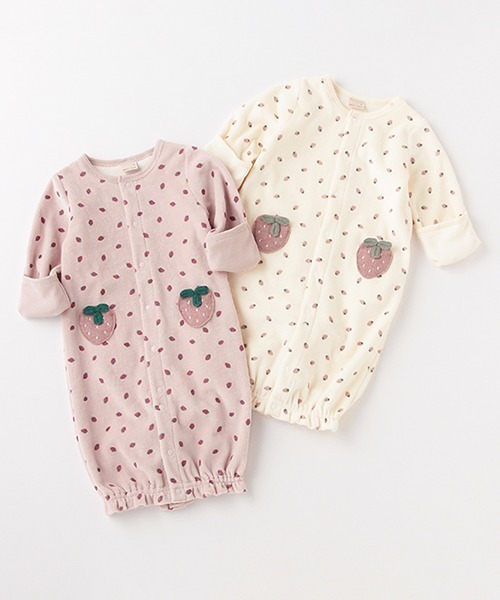 いちご】シェリーメイ ロンパース2枚 90cm いちご】シェリーメイ