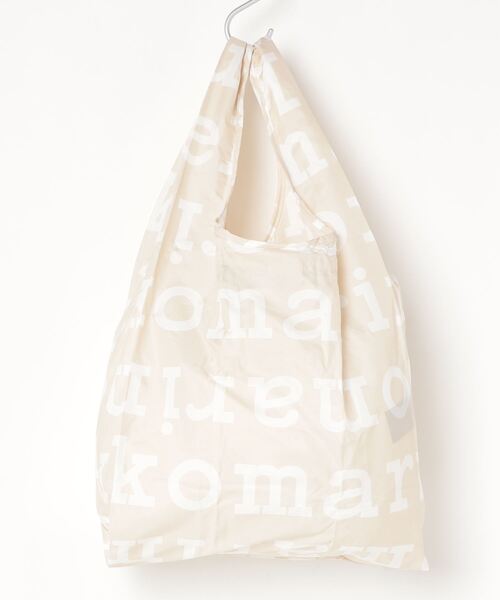 marimekko(マリメッコ)の「Logo / Smartbag(エコバッグ/サブバッグ・レディース・ベージュ・FREE)」の2枚目の写真
