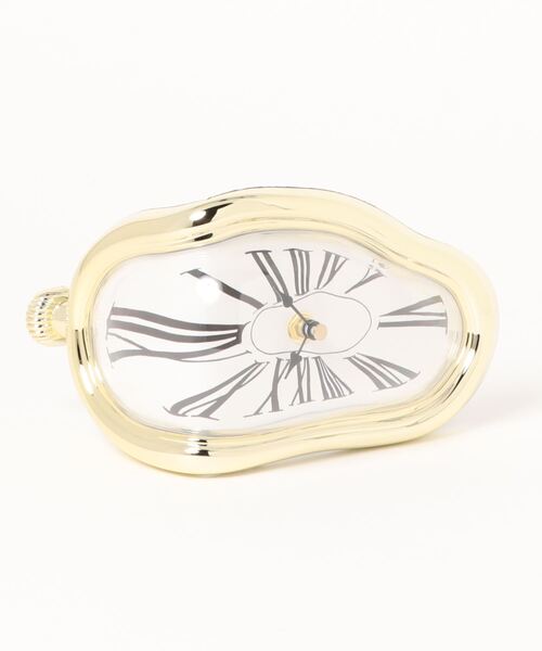 Port（ポート）の「ダリ風 歪み 置時計 #（置時計・レディース・ゴールド/ブラック/シルバー・FREE）」の14枚目の写真