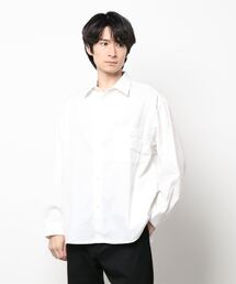 SPINNS | 【ルーズシルエット】ドロップショルダー ビッグシルエットシャツ(シャツ/ブラウス)