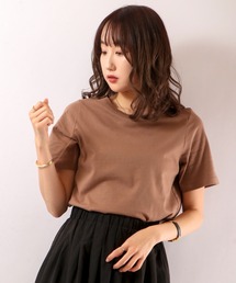 PAGE ONE 抗菌防臭加工オーガニックコットン半袖Tシャツ