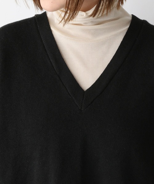 A part by（アパートバイ）の「12GPoNyＶネックベスト　261065（ベスト・レディース・ブラック/ベージュ・FREE）」の15枚目の写真