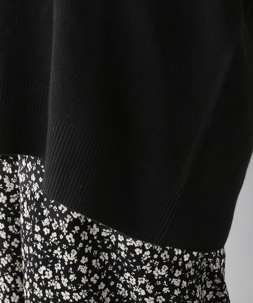 A part by（アパートバイ）の「12GPoNyＶネックベスト　261065（ベスト・レディース・ブラック/ベージュ・FREE）」の17枚目の写真