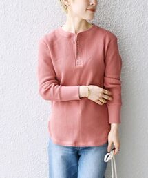 SHIPS any（シップス エニィ）の「SHIPS any:〈ウォッシャブル〉ワッフル ヘンリーネック プルオーバー◇（Tシャツ/カットソー）」