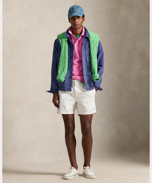 POLO RALPH LAUREN(ポロ ラルフ ローレン)の「クラシック ツイル ポロ プレップスター(その他パンツ・メンズ・ホワイト・XL/S/XXL/M/L/XS)」の1枚目の写真