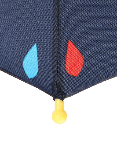 green label relaxing（グリーンレーベルリラクシング）の「GLR シズクカサ（長傘・キッズ・ホワイト/ネイビー/イエロー/ピンク・40cm/45cm/50cm）」の7枚目の写真