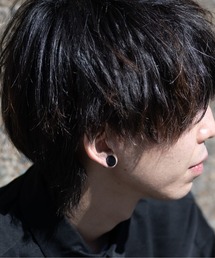【40】ステンレスマグネットピアス〔2個セット〕