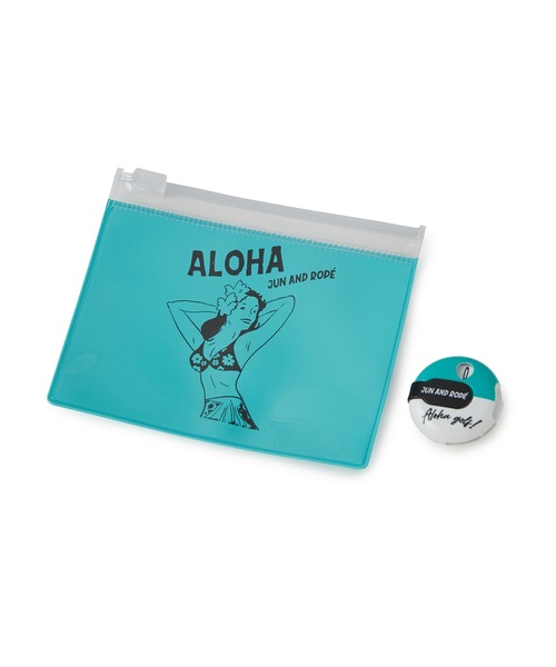 JUN&ROPE'(ジュンアンドロペ)の「ポーチ付きスコアカウンター(ゴルフグッズ・レディース・ブラック/ピンク/ライトグリーン・FREE)」の2枚目の写真