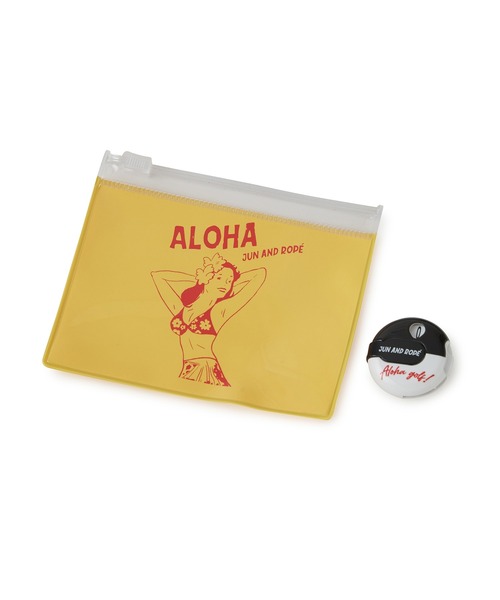 JUN&ROPE'(ジュンアンドロペ)の「ポーチ付きスコアカウンター(ゴルフグッズ・レディース・ブラック/ピンク/ライトグリーン・FREE)」の1枚目の写真