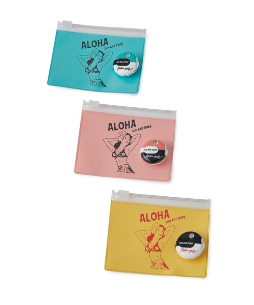 JUN&ROPE'(ジュンアンドロペ)の「ポーチ付きスコアカウンター(ゴルフグッズ・レディース・ブラック/ピンク/ライトグリーン・FREE)」の7枚目の写真